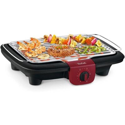 Tefal BG90E5 - Noir, Bordeaux - Grille électrique de table - Publicité Tefal BG90E5 - Noir, Bordeaux - Grille électrique de table - Publicité