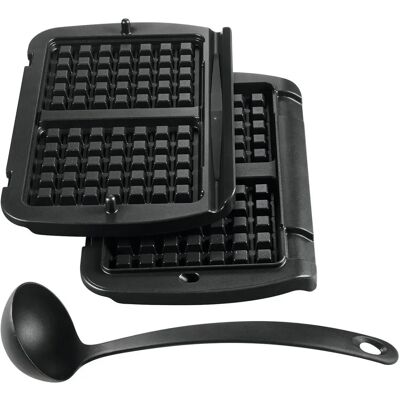 Tefal XA7238 Waffelplatte - Antihaftbeschichtetes Aluminiumzubehör für OptiGrill Tefal XA7238 Waffelplatte - Antihaftbeschichtetes Aluminiumzubehör für OptiGrill