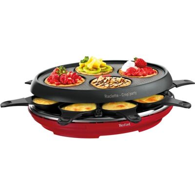 Tefal RE310512 - Rouge - Appareil à raclette - Publicité Tefal RE310512 - Rouge - Appareil à raclette - Publicité