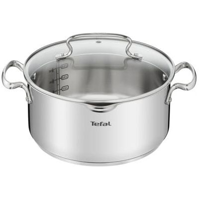 Tefal Duetto+ G7194655 Edelstahl Kochgeschirr-Set - 24cm, 5L Tefal Duetto+ G7194655 Edelstahl Kochgeschirr-Set - 24cm, 5L