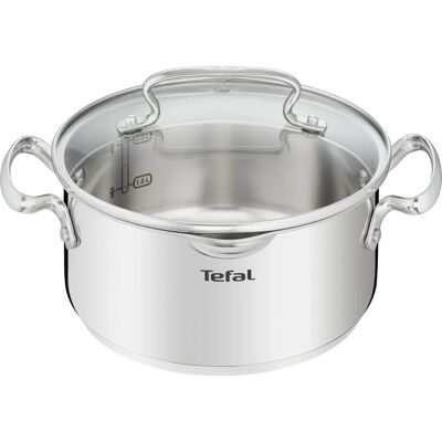 Tefal Duetto+ Edelstahl Kochtopf - Induktion Tefal Duetto+ Edelstahl Kochtopf - Induktion