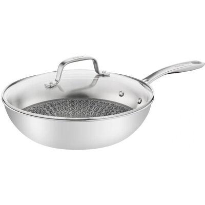 Tefal E49716 Edelstahl Wok - Alle Herdarten Tefal E49716 Edelstahl Wok - Alle Herdarten