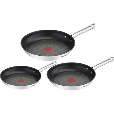 Tefal Duetto A704S3 Pannenset - Non-stick, Voor Alle Fornuizen Tefal Duetto A704S3 Pannenset - Non-stick, Voor Alle Fornuizen