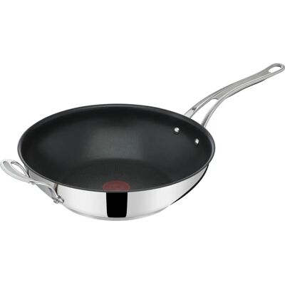 Tefal Jamie Oliver E30688 Pfannenset - Langlebiger Edelstahl, Thermo-Signal, Ofenfest Tefal Jamie Oliver E30688 Pfannenset - Langlebiger Edelstahl, Thermo-Signal, Ofenfest