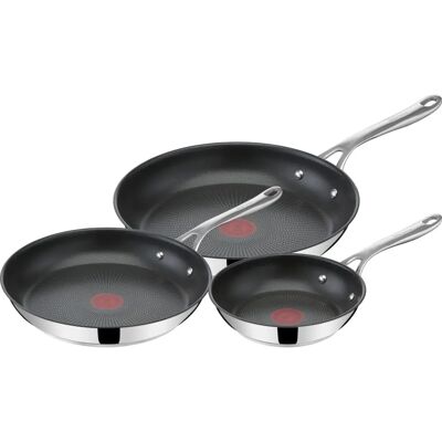 Tefal Tefal Jamie Oliver E304S3 Ensemble de poêles - Ensemble de poêles - Publicité Tefal Tefal Jamie Oliver E304S3 Ensemble de poêles - Ensemble de poêles - Publicité