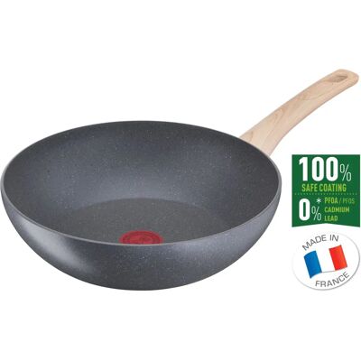 Tefal G26619 Wok Natural Force - 28cm, Todas as Placas Tefal G26619 Wok Natural Force - 28cm, Todas as Placas