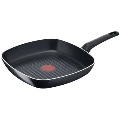 Tefal B55640 Čtvercová grilovací pánev - Nepřilnavá, 26x26cm Tefal B55640 Čtvercová grilovací pánev - Nepřilnavá, 26x26cm