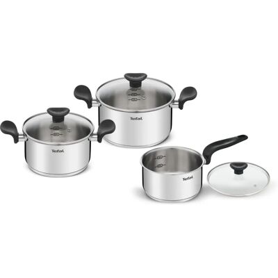 Tefal E308S674 Conjunto de Frigideiras - Pan Set Tefal E308S674 Conjunto de Frigideiras - Pan Set