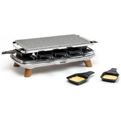Tefal PR620D - Grau - Raclette- und Steingrill-Kombination Tefal PR620D - Grau - Raclette- und Steingrill-Kombination