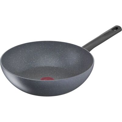 Tefal Natural G28019 28cm Non-Stick Wokpanna - Wokpanna Tefal Natural G28019 28cm Non-Stick Wokpanna - Wokpanna