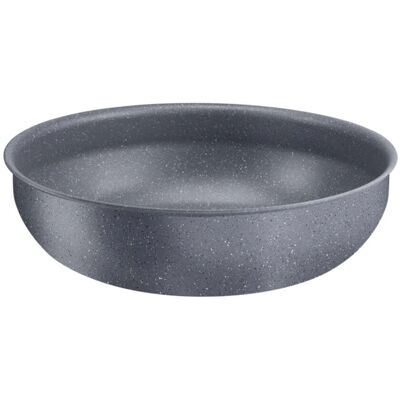 Tefal Ingenio 26cm Antiadhésif Gris - Wok/ Poêle à Frire - Publicité Tefal Ingenio 26cm Antiadhésif Gris - Wok/ Poêle à Frire - Publicité