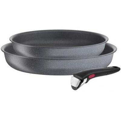 Tefal Ingenio Sada Pánví - 3 Kusy - Nepřilnavé a Kompatibilní s Indukcí Tefal Ingenio Sada Pánví - 3 Kusy - Nepřilnavé a Kompatibilní s Indukcí