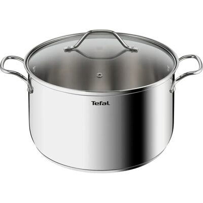 Tefal B8646404 Casserole en inox 28cm induction - 8L - Publicité Tefal B8646404 Casserole en inox 28cm induction - 8L - Publicité