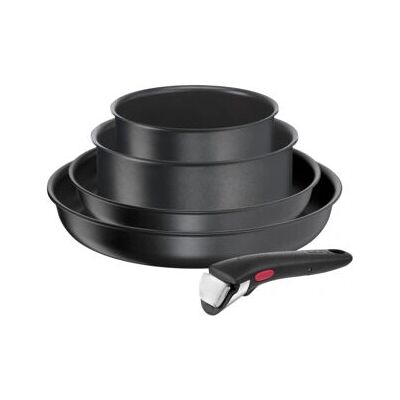 Set Tigăi Tefal Ingenio L7629102 - Economisește Spațiu Antiaderent Set Tigăi Tefal Ingenio L7629102 - Economisește Spațiu Antiaderent