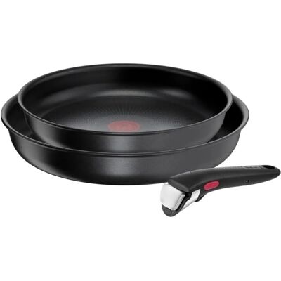 Set de Tigaie Tefal Ingenio Daily Chef - Antiaderent, Maner detașabil, 24/28cm Set de Tigaie Tefal Ingenio Daily Chef - Antiaderent, Maner detașabil, 24/28cm