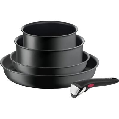 Tefal Ingenio Ultimate 5-tlg. Pfannenset - Schwarz - Induktion Tefal Ingenio Ultimate 5-tlg. Pfannenset - Schwarz - Induktion
