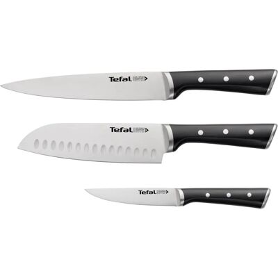 Ensemble de couteaux Tefal Ice Force K232S3 - Performance durable Ensemble de couteaux Tefal Ice Force K232S3 - Performance durable