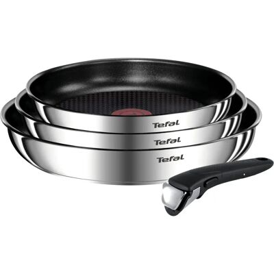 Zestaw naczyń Tefal Ingenio Emotion+ - 3 patelnie z odpinaną rączką Zestaw naczyń Tefal Ingenio Emotion+ - 3 patelnie z odpinaną rączką