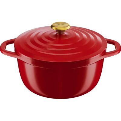 Tefal E2544604 Rød Kjele - Aluminiumsstøp 24cm Tefal E2544604 Rød Kjele - Aluminiumsstøp 24cm