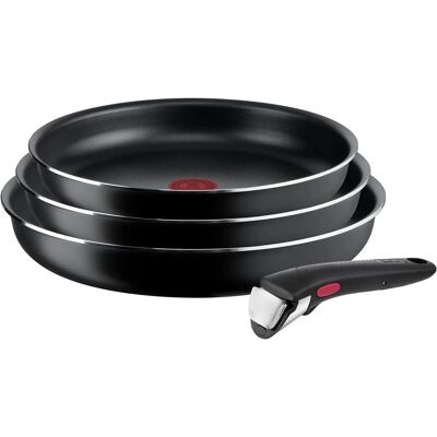 Zestaw 3 nieprzywierających patelni Tefal L15990 - Zestaw garnków Zestaw 3 nieprzywierających patelni Tefal L15990 - Zestaw garnków