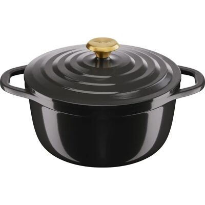 Tefal E25546 Lettvekts støpealuminium kokekar - Svart Tefal E25546 Lettvekts støpealuminium kokekar - Svart