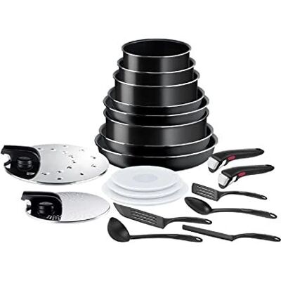 Tefal Ingenio L1599402 - Set di Pentole - Nero Tefal Ingenio L1599402 - Set di Pentole - Nero