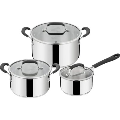 Tefal Jamie Oliver E318S634 Pan Set - Cookware Collection Tefal Jamie Oliver E318S634 Pan Set - Cookware Collection