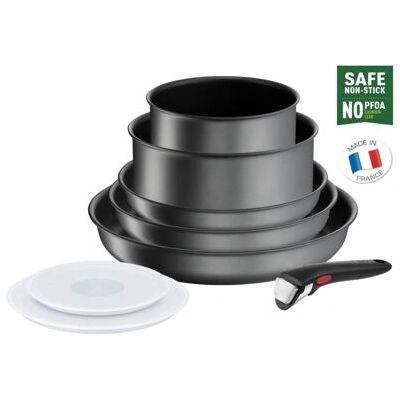 Tefal Ingenio L7619202 Pannset - Hållbar, Avtagbart Handtag Tefal Ingenio L7619202 Pannset - Hållbar, Avtagbart Handtag