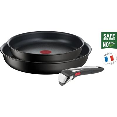 Tefal Ingenio Zwart Non-stick Kookset - Kookset Tefal Ingenio Zwart Non-stick Kookset - Kookset