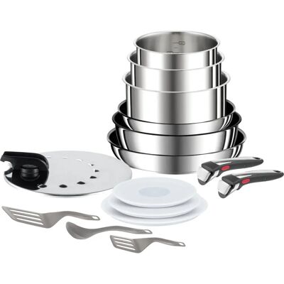 Tefal Ingenio Preference L97495 Set di padelle impilabili Tefal Ingenio Preference L97495 Set di padelle impilabili