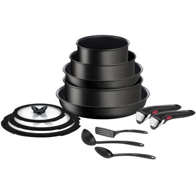 Conjunto de panelas Tefal Ingenio L7639543 - máxima funcionalidade, durável, economizador de espaço Conjunto de panelas Tefal Ingenio L7639543 - máxima funcionalidade, durável, economizador de espaço