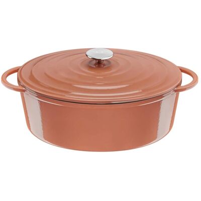 Tefal E26006 Oval Roasting Pan - Eco-friendly Cast Iron, Oven Safe Tefal E26006 Oval Roasting Pan - Eco-friendly Cast Iron, Oven Safe