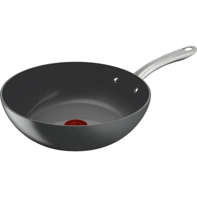 Tefal Hellgrau Aluminium Wok - Wok/Bratpfanne Tefal Hellgrau Aluminium Wok - Wok/Bratpfanne