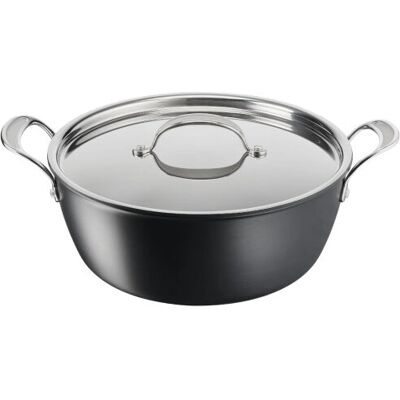 Tefal Jamie Oliver H91254 Non-Stick Cookware Set - Black Tefal Jamie Oliver H91254 Non-Stick Cookware Set - Black