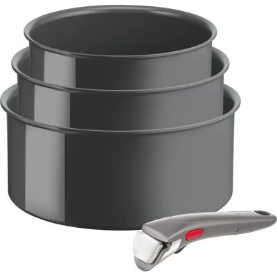 Zestaw patelni Tefal Ingenio L26094 - Ekologiczny, Wyjmowany uchwyt, Indukcja Zestaw patelni Tefal Ingenio L26094 - Ekologiczny, Wyjmowany uchwyt, Indukcja