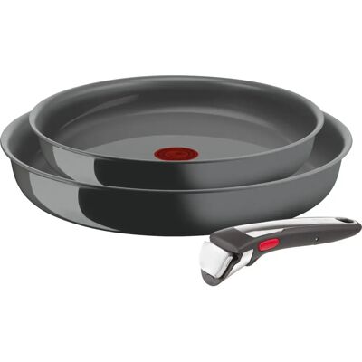 Set di Pentole Antiaderenti Tefal Ingenio 3 Pezzi - Induzione, Francia Set di Pentole Antiaderenti Tefal Ingenio 3 Pezzi - Induzione, Francia