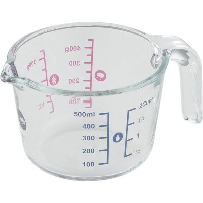 Gobelet doseur en verre EMSA K3236034 - 0,5L - Gobelet doseur Gobelet doseur en verre EMSA K3236034 - 0,5L - Gobelet doseur