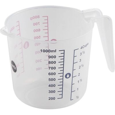 EMSA K3226134 Måttbägare - Plast, 1L EMSA K3226134 Måttbägare - Plast, 1L