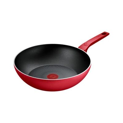 Tefal Daily Expert 28cm Panela Wok Vermelha - Panela para stir-fry Tefal Daily Expert 28cm Panela Wok Vermelha - Panela para stir-fry