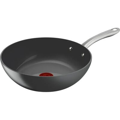 Frigideira Wok Tefal 28cm Antiaderente de Cerâmica Frigideira Wok Tefal 28cm Antiaderente de Cerâmica