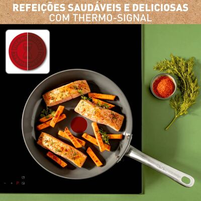 Tefal Ecológica frigideira de cerâmica antiaderente 24cm Tefal Ecológica frigideira de cerâmica antiaderente 24cm