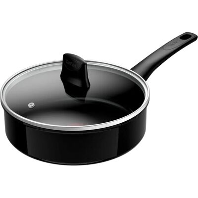 Tefal Renew Black Panne - Miljøvennlig keramisk belegg, resirkulert aluminium Tefal Renew Black Panne - Miljøvennlig keramisk belegg, resirkulert aluminium