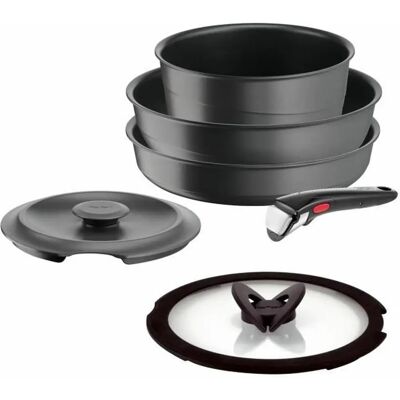 Tefal Ingenio Lot de 6 pièces - Ustensiles antiadhésifs pour induction Tefal Ingenio Lot de 6 pièces - Ustensiles antiadhésifs pour induction