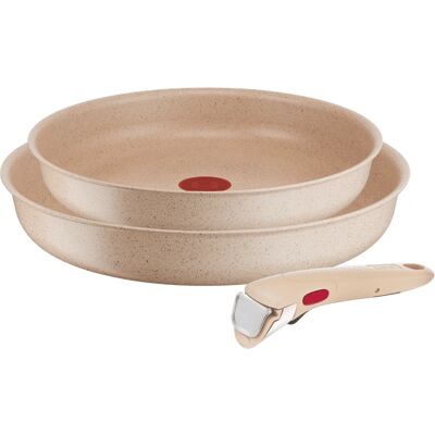 TEFAL Ingenio Delight - 2er Induktionspfannen-Set 24/28cm & Abnehmbarer Griff TEFAL Ingenio Delight - 2er Induktionspfannen-Set 24/28cm & Abnehmbarer Griff