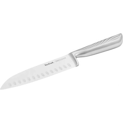 Couteau Santoku Precision Tefal - 16,5cm - Tranchant, Ergonomique, Résistant à la corrosion Couteau Santoku Precision Tefal - 16,5cm - Tranchant, Ergonomique, Résistant à la corrosion