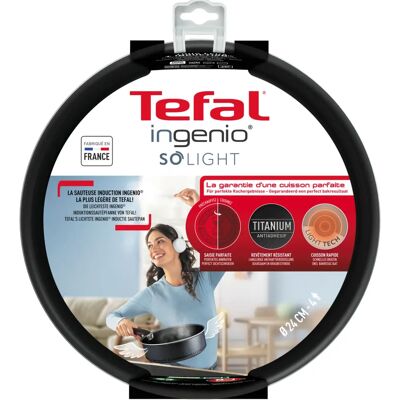 Tefal L72335 sada pánů - Sauté in hliníku 24cm - sada pánů Tefal L72335 sada pánů - Sauté in hliníku 24cm - sada pánů