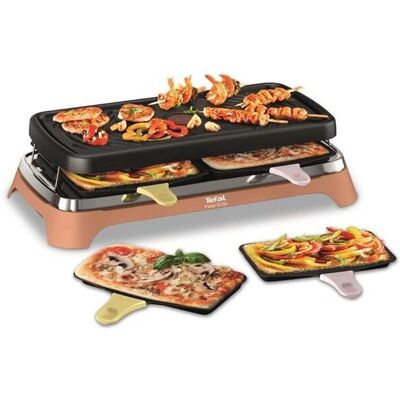 Tefal Food & Co Raclette - 8 Personnes - 1450W Polyvalent Indoor/Outdoor - Publicité Tefal Food & Co Raclette - 8 Personnes - 1450W Polyvalent Indoor/Outdoor - Publicité