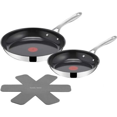 Tefal Jamie Oliver H880S334 padella in acciaio inox - Set di friggitrici Tefal Jamie Oliver H880S334 padella in acciaio inox - Set di friggitrici