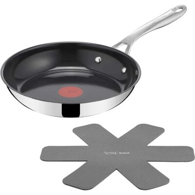 Tefal Jamie Oliver H880S234 Bratpfanne - Edelstahl, Keramik Antihaft, Allzweck Tefal Jamie Oliver H880S234 Bratpfanne - Edelstahl, Keramik Antihaft, Allzweck