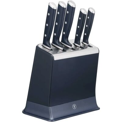 Tefal K297S644 zestaw noży kuchennych - Stal nierdzewna 5 sztuk Tefal K297S644 zestaw noży kuchennych - Stal nierdzewna 5 sztuk